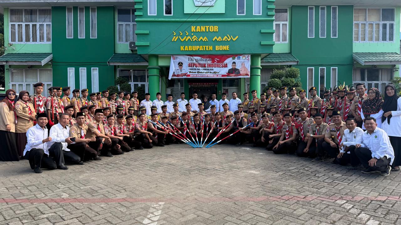16 Santri MTs dan MA Al-Ikhlas Ujung Ikuti Kemah Pramuka Tingkat Provinsi Sulawesi Selatan 2026