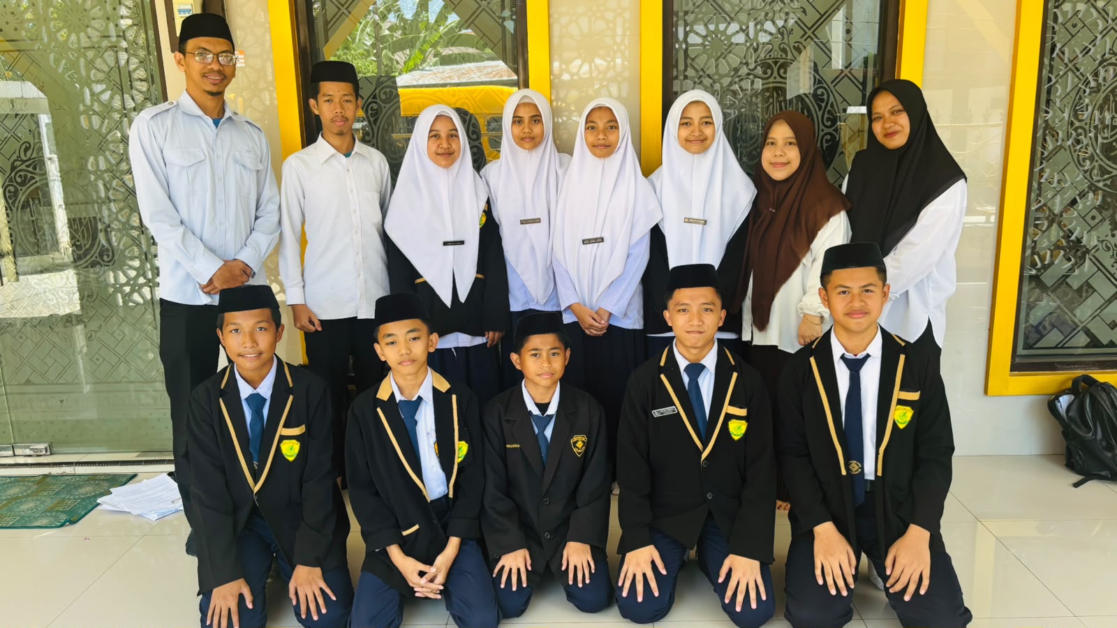 Semangat Berkompetisi, 9 Santri MTs Al-Ikhlas Ujung Ikuti OMI Tingkat Kabupaten