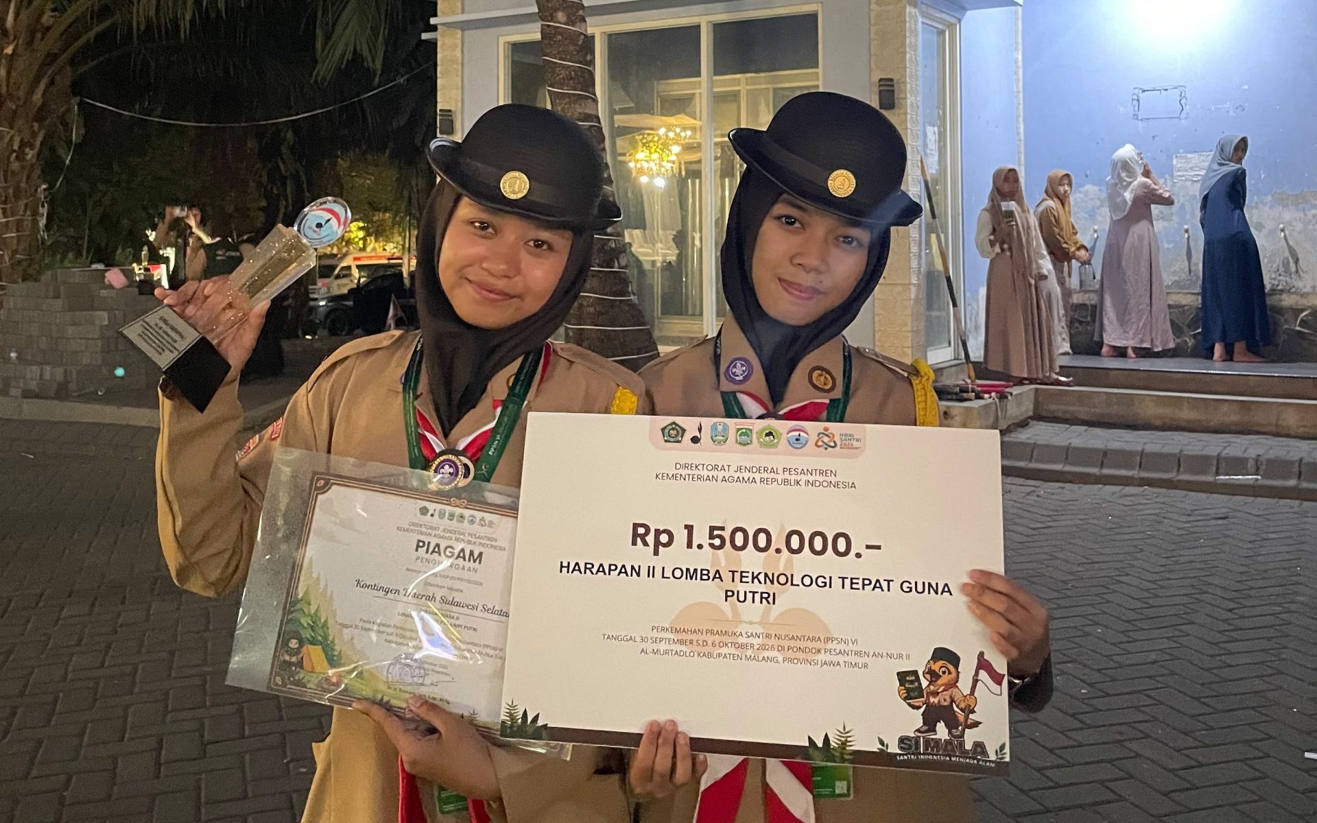 Santri MA Al-Ikhlas Ujung Bone Raih Juara Harapan II Teknologi Tepat Guna PPSN VI 2026